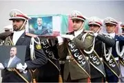 وداع جانسوز دخترِ امیرعبداللهیان با پدرش/ عکس