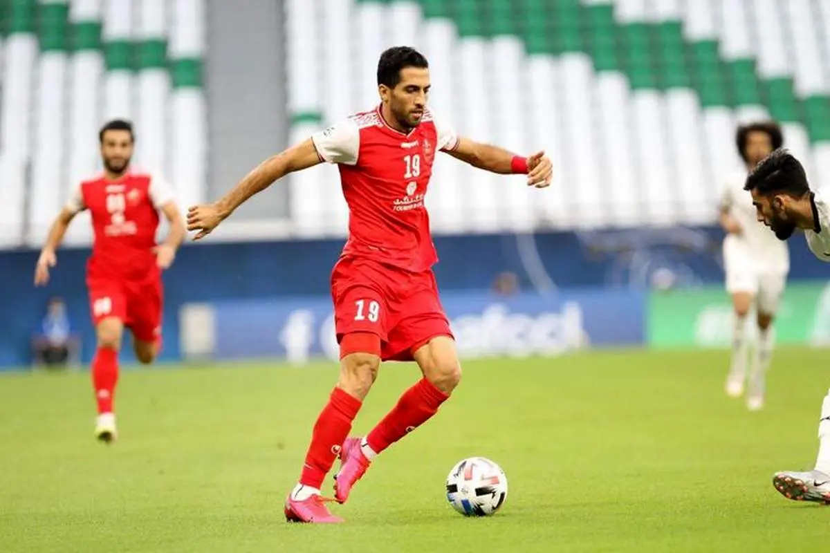 اقدام بازیکن پرسپولیس پس از سوت پایان بازی خبرساز شد