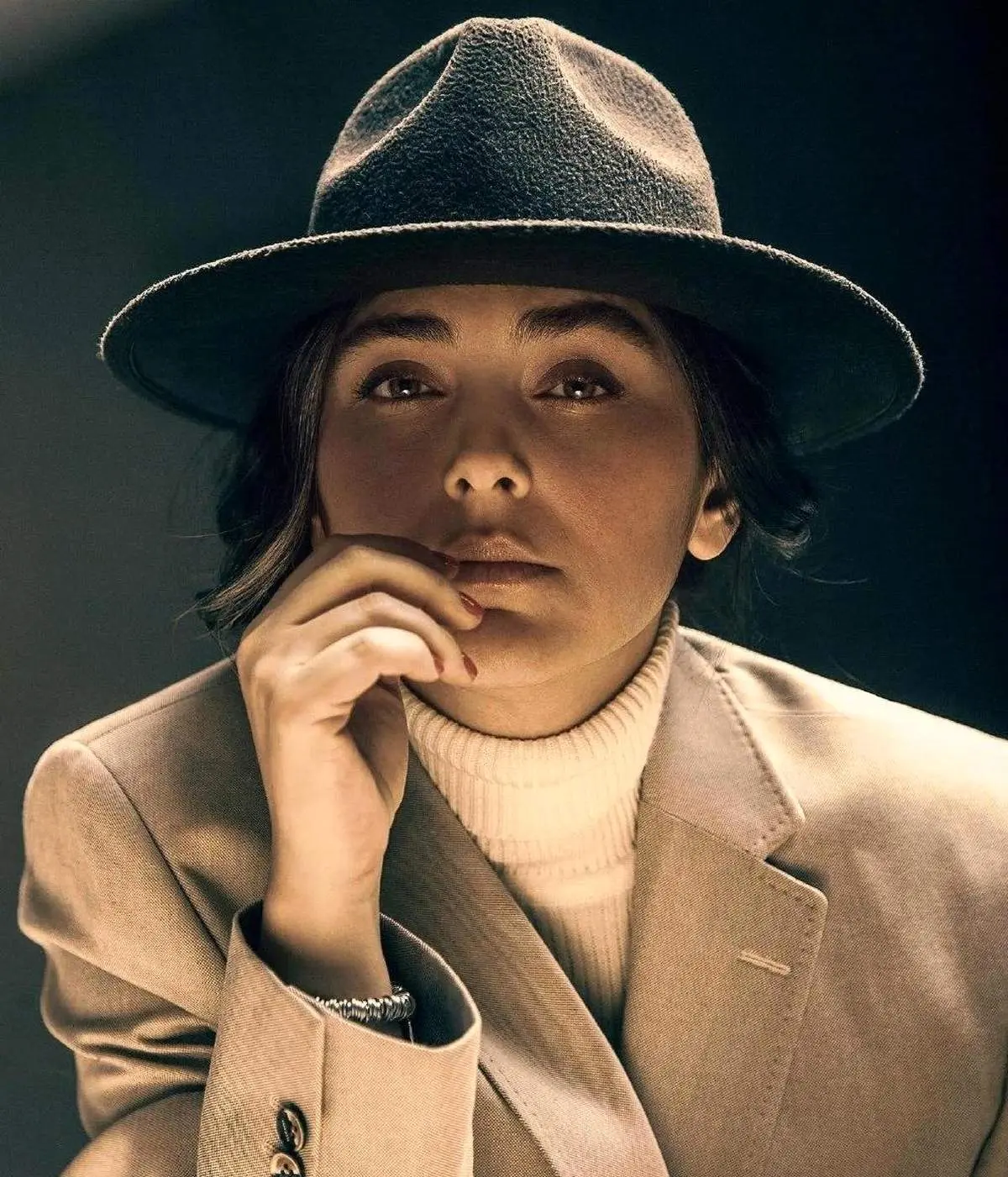 هدی زین‌العابدین را با این استایل نمی شناسید!/ عکس