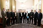 نشست مشترک وزیر امور خارجه با جمعی از نمایندگان مجلس شورای اسلامی