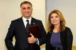 افتضاح دیگر از پهلوی؛سفر سه ماهه زن رضا پهلوی با یک پورن استار!/ فیلم و عکس