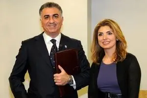 افتضاح دیگر از پهلوی؛سفر سه ماهه زن رضا پهلوی با یک پورن استار!/ فیلم و عکس