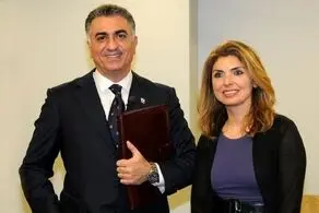 افتضاح دیگر از پهلوی؛سفر سه ماهه زن رضا پهلوی با یک پورن استار!/ فیلم و عکس