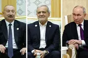 تاکید بر گسترش همکاری ها در نشست سه جانبه ایران روسیه و آذربایجان