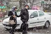 برف و کولاک شدید در تهران/ شنبه یخبندان در این مناطق کشور