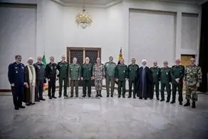 دیدار فرماندهان سپاه و ارتش 
