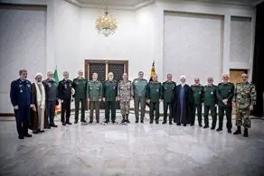 دیدار فرماندهان سپاه و ارتش 