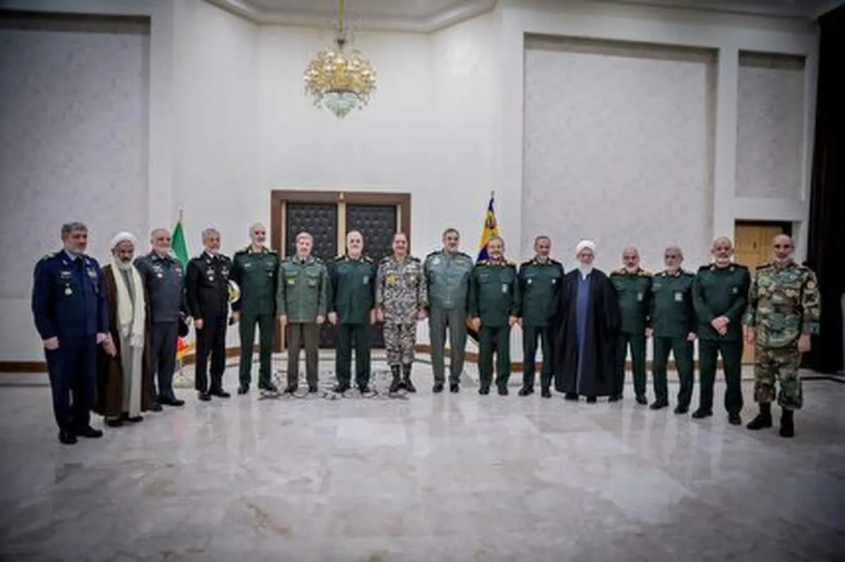 دیدار فرماندهان سپاه و ارتش 