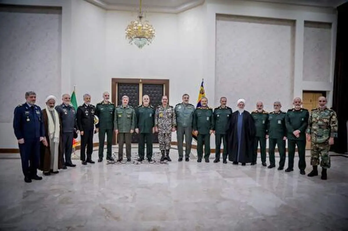 دیدار فرماندهان سپاه و ارتش 