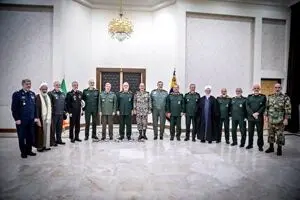 دیدار فرماندهان سپاه و ارتش 