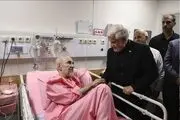 عیادت معاون اول رئیس‌جمهور از سیدمحمد خاتمی