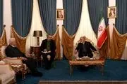 دیدار رئیس الحشد الشعبی عراق با دبیر شورای عالی امنیت ملی ایران