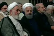 بی محلی حسن روحانی به سعید جلیلی سوژه شد + ببینید 