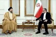 تأکید حکیم و عراقچی بر تقویت همکاری‌های دوجانبه و پایبندی به توافق امنیتی عراق و ایران