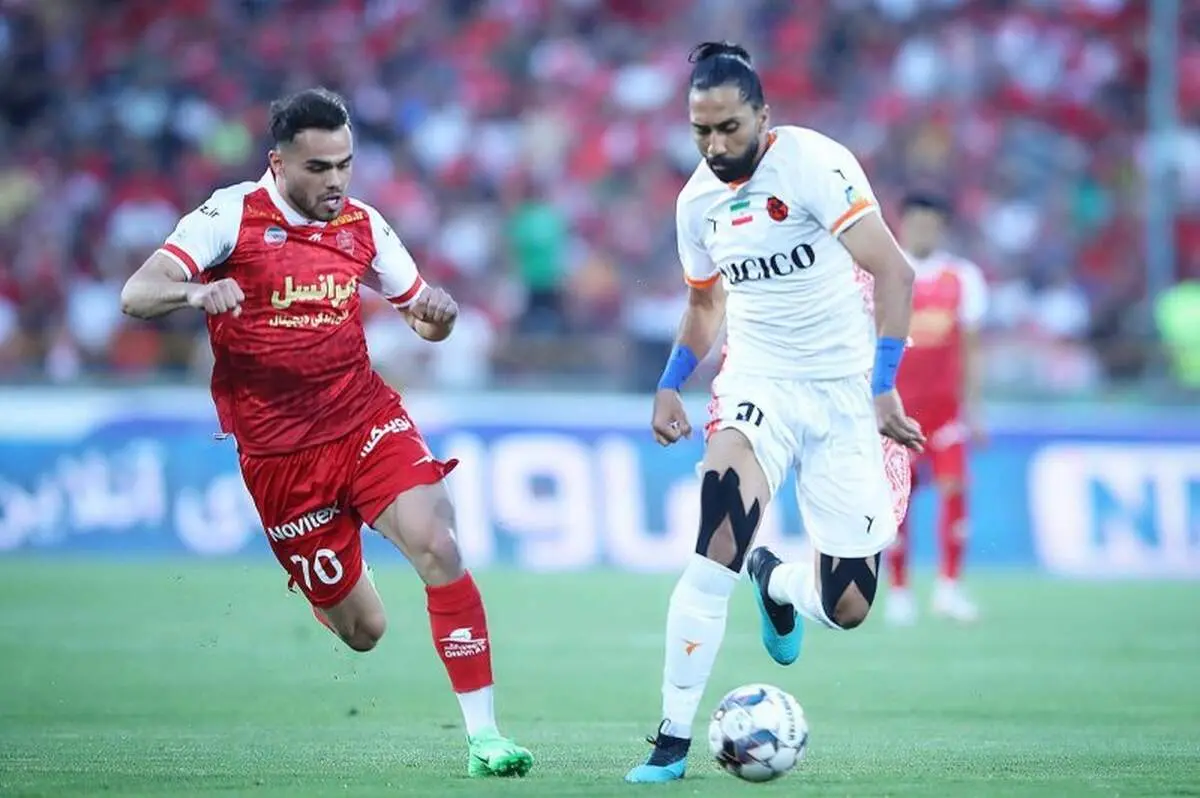  بازیکن مس حرکت جنجالی فرهاد را مقابل پرسپولیس تکرار کرد!/ عکس