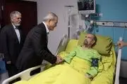پزشکیان به عیادت موسوی گرمارودی رفت