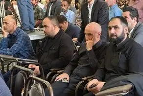 حمید نوری در مراسم چهلم شهید رییسی