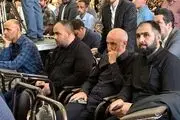 حمید نوری در مراسم چهلم شهید رییسی