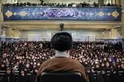 سخنرانی رهبر انقلاب در دیدار هزاران نفر از بانوان