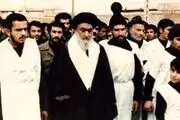 این امام جمعه کفن پوشید و به میان مردم رفت+ ببینید 