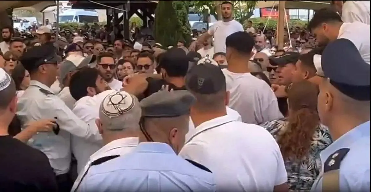 زد و خورد در سخنرانی وزیر جنجالی اسرائیل