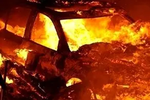 آتش اتوبوس جاده تهران - پردیس خاکستر کرد/ مرگ دلخراش راننده