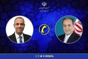 گفت‌وگوی تلفنی وزرای امور خارجه جمهوری اسلامی ایران و مصر