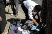 دختر و پسر مشهدی با تک چرخ زنی در خیابان خود را به فنا دادند!