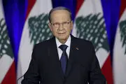 دست رد رئیس جمهور لبنان بر سینه اسرائیل