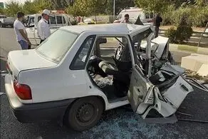 مرگ 3 تن در واژگونی یک پراید