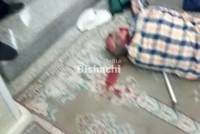 اولین فیلم از جسد ضارب امام جمعه کازرون پس از خودکشی/ببینید