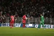 لحظه سر خوردن یامگا در پنالتی نساجی مقابل پرسپولیس + فیلم
