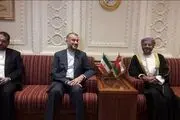 وزرای خارجه ایران و عمان در مسقط دیدار کردند