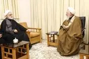 دیدار رئیس قوه قضاییه با آیت‌الله جوادی آملی