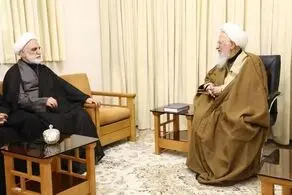 دیدار رئیس قوه قضاییه با آیت‌الله جوادی آملی