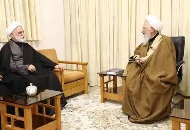 دیدار رئیس قوه قضاییه با آیت‌الله جوادی آملی