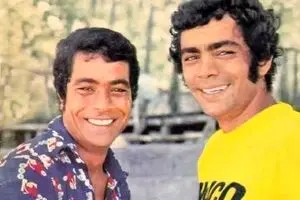 چنگیز وثوقی» در 71 سالگی و در کنار دخترش غنچه؛ سال 98 