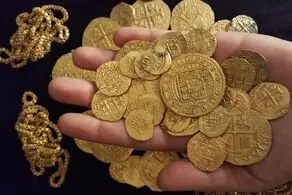 یک گنج له شده عجیب در مزرعه پیدا شد+ عکس