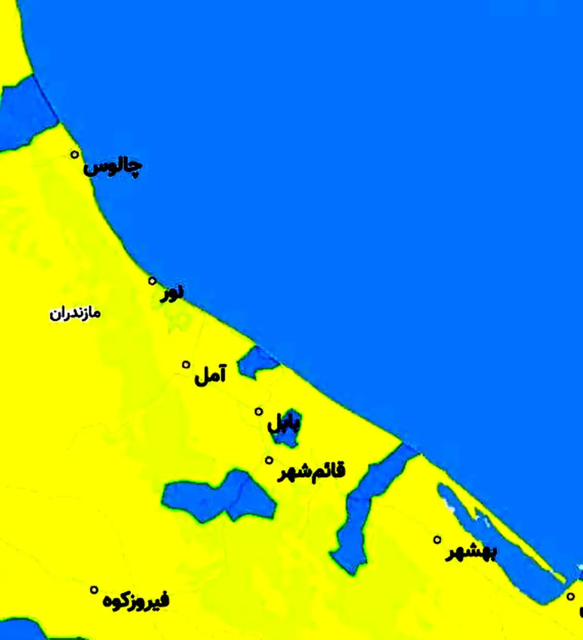 پاک ترین شهرهای استان مازندران از لحاظ کرونا در نوروز 1400