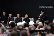عکس از مسعود پزشکیان در بیت رهبری