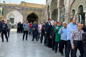 با حضور در آستان مقدس حضرت عبدالعظیم(ع)/ اژه ای رای داد 