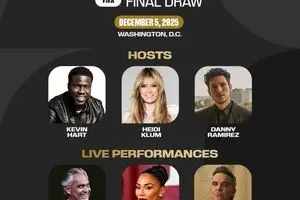 مجریان قرعه‌کشی جام جهانی۲۰۲۶ مشخص شدند