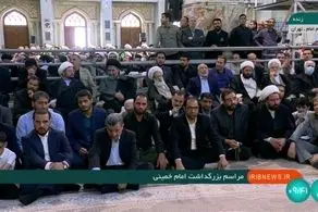 احمدی نژاد پس از مدتها در انظار عمومی ظاهر شد