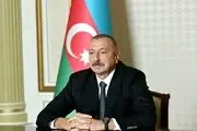 الهام علی‌اف به پزشکیان پیام داد 