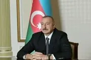 الهام علی‌اف به پزشکیان پیام داد 
