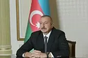 الهام علی‌اف به پزشکیان پیام داد 