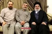 تصویری از سردار امیرعلی حاجی‌زاده در کنار یاران شهیدش + ببینید 
