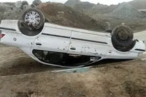 12کشته وزخمی در پی واژگونی سمند در اطراف کاشان