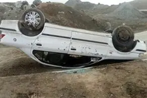 12کشته وزخمی در پی واژگونی سمند در اطراف کاشان
