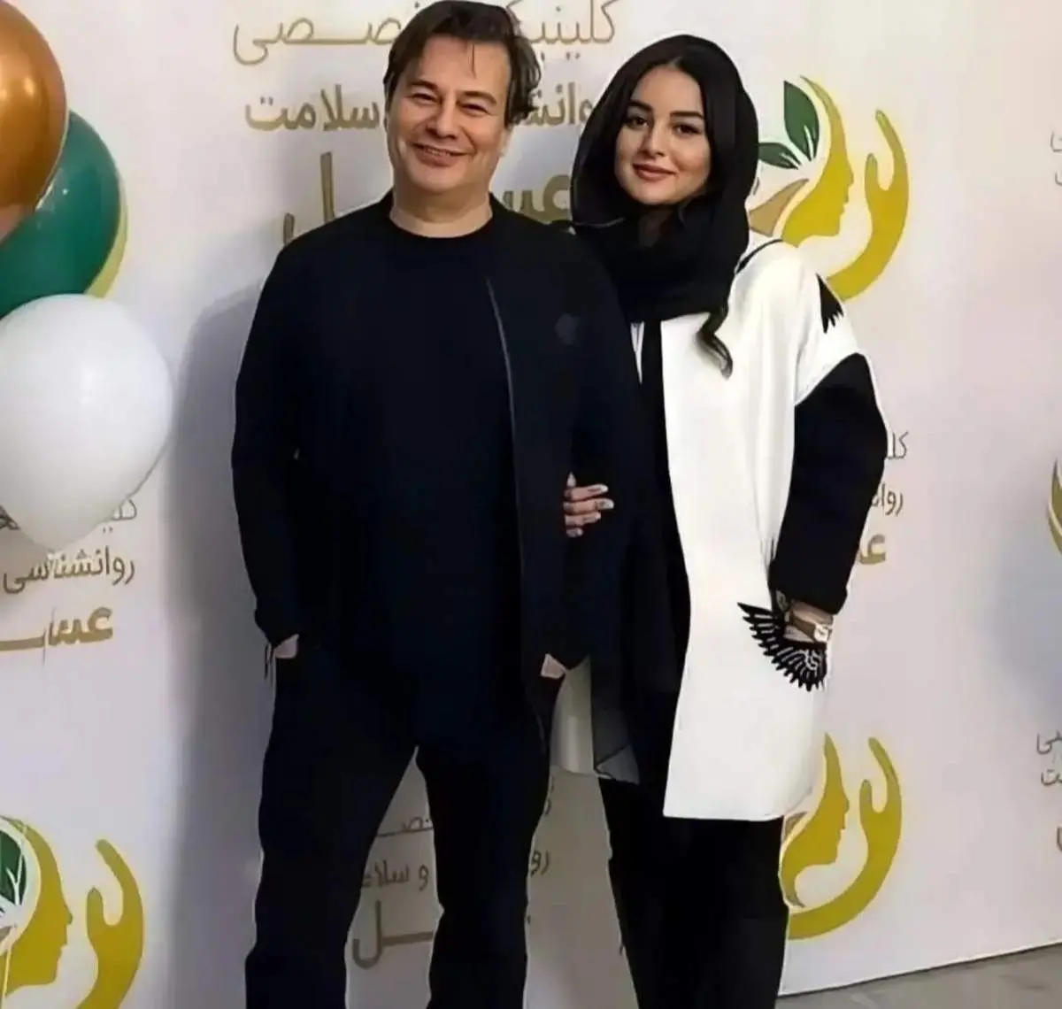 خارج گردی پیمان قاسمخانی و همسر جدیدش/ عکس